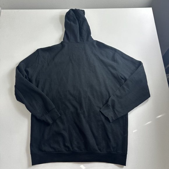 Vintage Ecko UNLTD Hoodie Mens XXL 2XL Black Red Spell Out Logo Full Zip Y2K - Picture 3 of 9